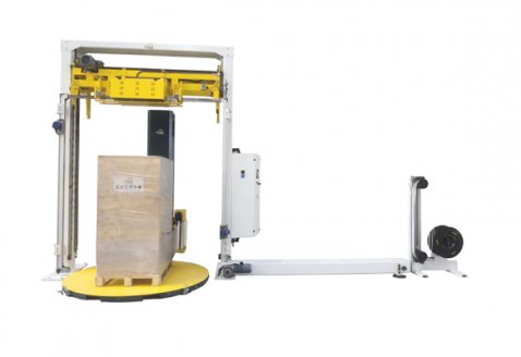 頂壓式纏繞打包一體機